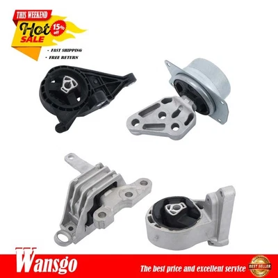 Juego de montaje de motor y transmisión de 4 piezas para Buick LaCrosse 2010-16 3,6 L AWD para transmisión automática Foto 1 de 4