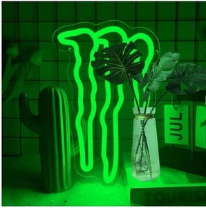 Monster Energy Led Neon Usb Power Supply mit Dimmer Adjustment Hängeschild - Bild 1 von 4