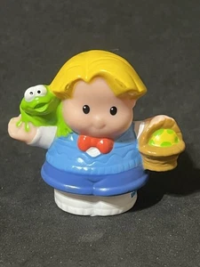 Fisher Price Little People Osterüberraschung Eddie Junge Frosch Freddie Korb Ei A3 - Bild 1 von 6
