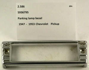 1947-1953 Chevrolet Pickup Panel NOS park light door 5936795 - Picture 1 of 4
