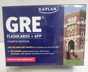 Kaplan GRE Flashcards 4th edition - Picture 1 of 6