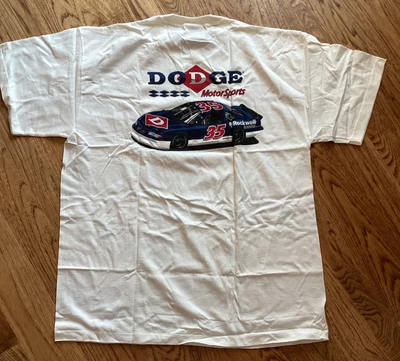 De colección NUEVA CAMISETA Dodge Motorsports lyndon amick #35 nascar xl carreras ee. uu. Foto 1 de 4