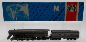 Con-Cor 3051 N Scale New York Central Steam Locomotive and Tender #5450 EX/Box - Picture 1 of 5