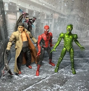  Spider-Man Movie Toybiz Action Figure Lot Of 3 - Picture 1 of 3