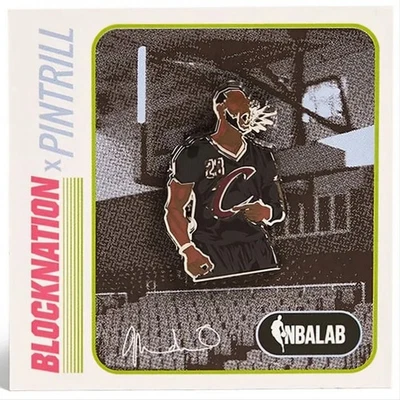 ⚡RARE⚡ PINTRILL x NBALAB Lebron James Pin *BRAND NEW* #23 🏀 - Image 1 of 3