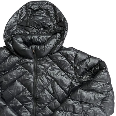 Chaqueta Abrigo London Fog XXL Negra Ligera Embalable Plumón Foto 1 de 4