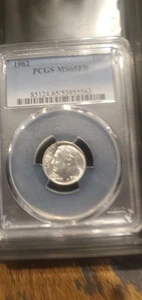 Blazer! 1962 PCGS MS65FB Roosevelt Dime - Picture 1 of 3
