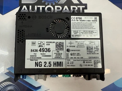 18-20 Chevy Cadillac Buick HMI Human Machine Interface Module OEM *84546902* - Image 1 of 4