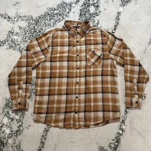 Alpine Design Shirt Mens Size Multicolor Plaid Flannel Long Sleeve L Button Up - Picture 1 of 7