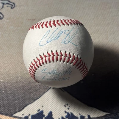 Charlie Blackmon Signed & Inscribed Diamond Texas Collegiate Baseball JSA COA - Image 1 of 4