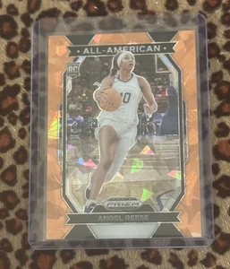 2024 Panini Prizm Draft Picks #6 Angel Reese All-American Prizms Orange Ice - Bild 1 von 2