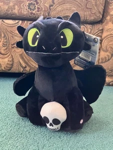 Peluche How to Train Your Dragon Anamatronic Squeeze & Growl Toothless 12" funciona - Imagen 1 de 5
