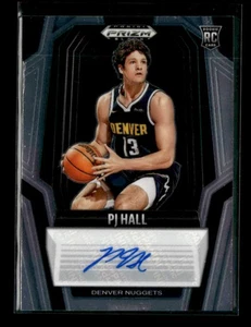 PJ Hall RC 2024-25 Panini Prizm Black Basketball Rookie Signatures Auto ② - Picture 1 of 2