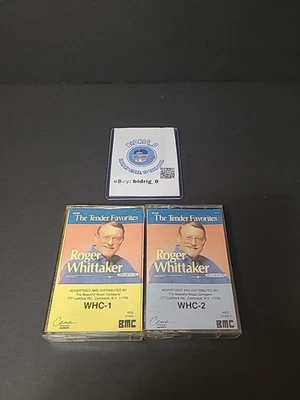 Roger Whittaker "The Tender Favorites" 2 Cassettes (CEMA/BMC 1990 USA) - Image 1 of 3