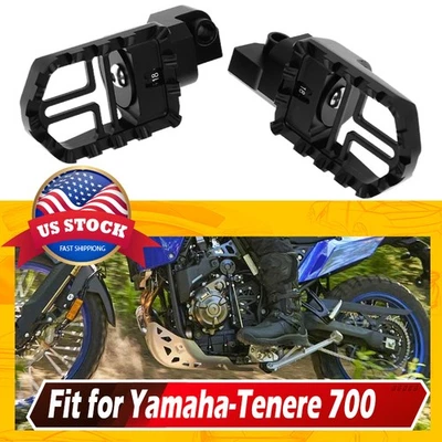 Par de clavijas ajustables para reposapiés delanteros aptas para YAMAHA TENERE 700 Foto 1 de 4