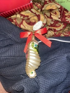 Waterford Crystal Holiday Heirlooms Iconic SEAHORSE  Christmas Tree Ornament - Picture 1 of 5