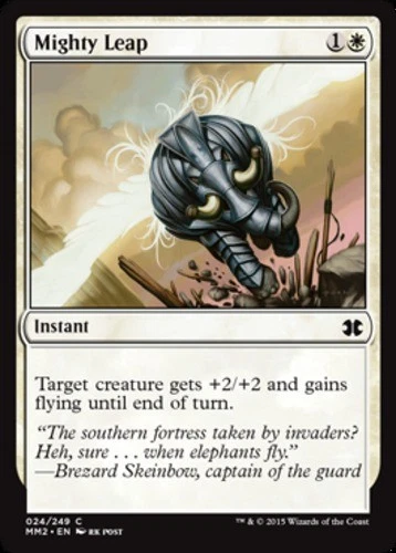 x1 Mighty Leap - Modern Masters 2015 - NM - MTG - Image 1 of 1