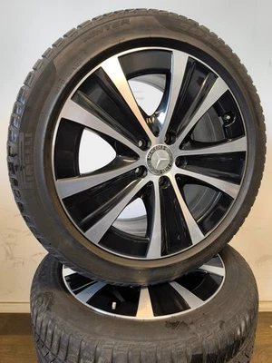 4 Winterreifen 245 45-275 40 R18 Mercedes E Klasse W213 S213 18" Alufelgen - Bild 1 von 3