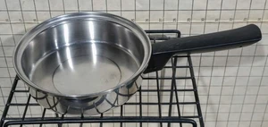 Vintage Duncan Hines 2 Quart 3-lagig 18-8 Kochtopf von Regal Ware USA Griff gerissen kein Deckel - Bild 1 von 9