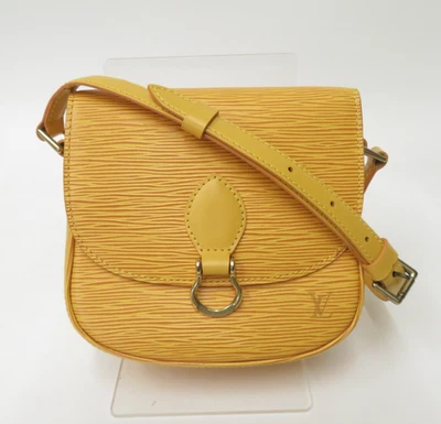 Auténtico bolso de hombro Louis Vuitton Saint Cloud PM Epi F#46600 Foto 1 de 4
