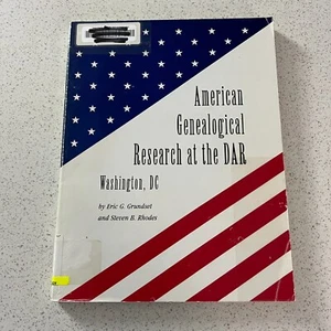 American Genealogical Research The Daughters Of American Revolution Signed Book - Bild 1 von 6