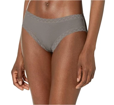 Braguita para mujer Natori Bliss Pima algodón niña 156058 gris ancla talla XXL Foto 1 de 4