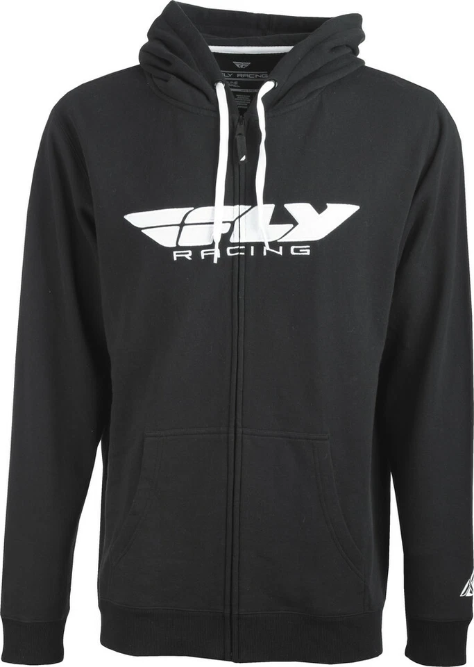 Sudadera con capucha y cremallera corporativa Fly Racing para hombre Foto 1 de 1