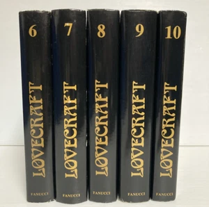 Tuttolovecraft Tutto Lovecraft Sequenza Vol. 6 7 8 9 10 INDIVISIBILE Fanucci - Foto 1 di 11