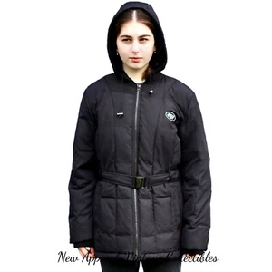 NFL NY Jets Women's Size L Down Insulated Logo Parka, Hooded Winter Jacket, Coat - Picture 1 of 7