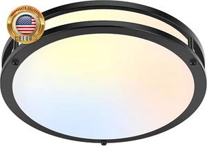 36W LED Flush Mount Ceiling Light Fixture, 13Inch LED Ceiling Light 3600LM, Mode - Picture 1 of 8