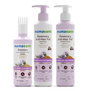 Mamaearth Rosemary & Methi Dana Kit controllo caduta capelli - 650 ml - Foto 1 di 5
