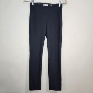 Vince Grey Straight Leg Zip Side Modern Women XS Business Casual Mid Rise Pant