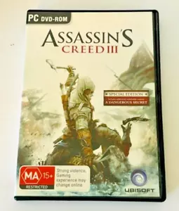 Assassins Creed 3 - III Special Edition - PC - Includes Bonus Unlockable Content - Picture 1 of 4