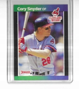 1989 Donruss #191 Cory Snyder Cleveland Indians - Picture 1 of 2