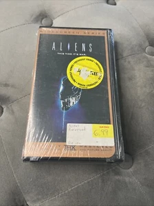 VHS Aliens (Fox, 1997) Widescreen THX Hard Case Sci-Fi Horror Sigourney Resealed - Picture 1 of 4
