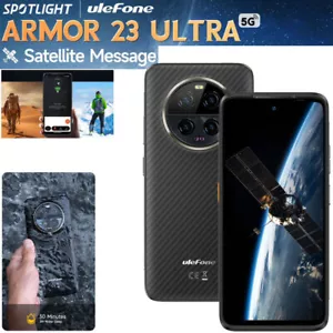 Ulefone Armor 23 Ultra 5G Rugged Phone Android Waterproof Satellite Message 512G - Picture 1 of 20