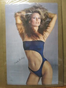 Christie Brinkley Vintage Car Garage poster man cave hot girl 1983 19510 - Picture 1 of 5