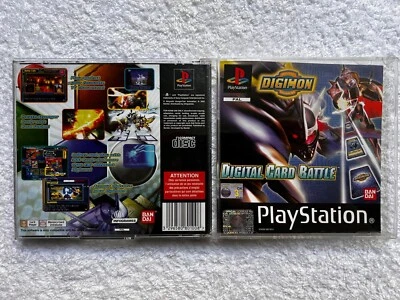 Digimon Digital Card Battle PlayStation 1 PAL PS1 English - Image 1 of 4