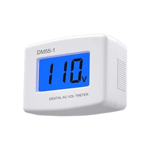 AC 80-300V LCD Voltage Panel Power Line Volt Test Monitor Gauge Meter US Plugq0b - Picture 1 of 19