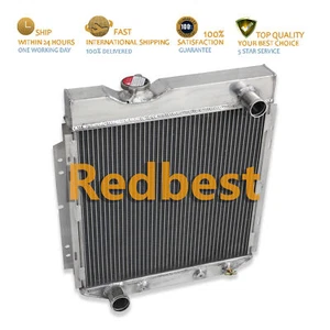 CC251 Radiator For 3Row Ford 1960-1966 Mustang Falcon Comet Econoline 3.3L I6 V8 - Picture 1 of 13