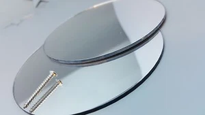 Bruchsicher Acryl Spiegel Kreis Form 30 MM Zu 300 (Maßgefertigte Größe) 3mm Dick - Bild 1 von 2