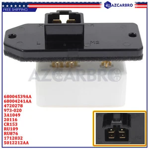 Blower Motor Fan Heator Resistor AC Blower for Dodge Ram 1500 2500 3500 1994-08 - Picture 1 of 12