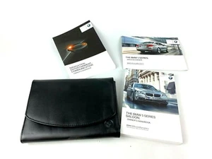 BMW 5 Series Berlina Owners Handbook Manual OEM With Case Wallet - Picture 1 of 6