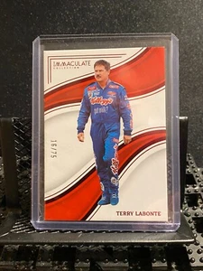 Terry LaBonte 2023 Chronicles - Immaculate Red #16/75 Card # 50 - Foto 1 di 2