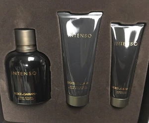 Intenso by Dolce & Gabbana 3 pcs in gift set men~4.2oz edp+shower gel+aftershave - Picture 1 of 3
