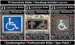 75 Lizenzfreie Profi-Bilder/Fotos - Handicap-Schilder - (Royalty Free) - Bild 1 von 4