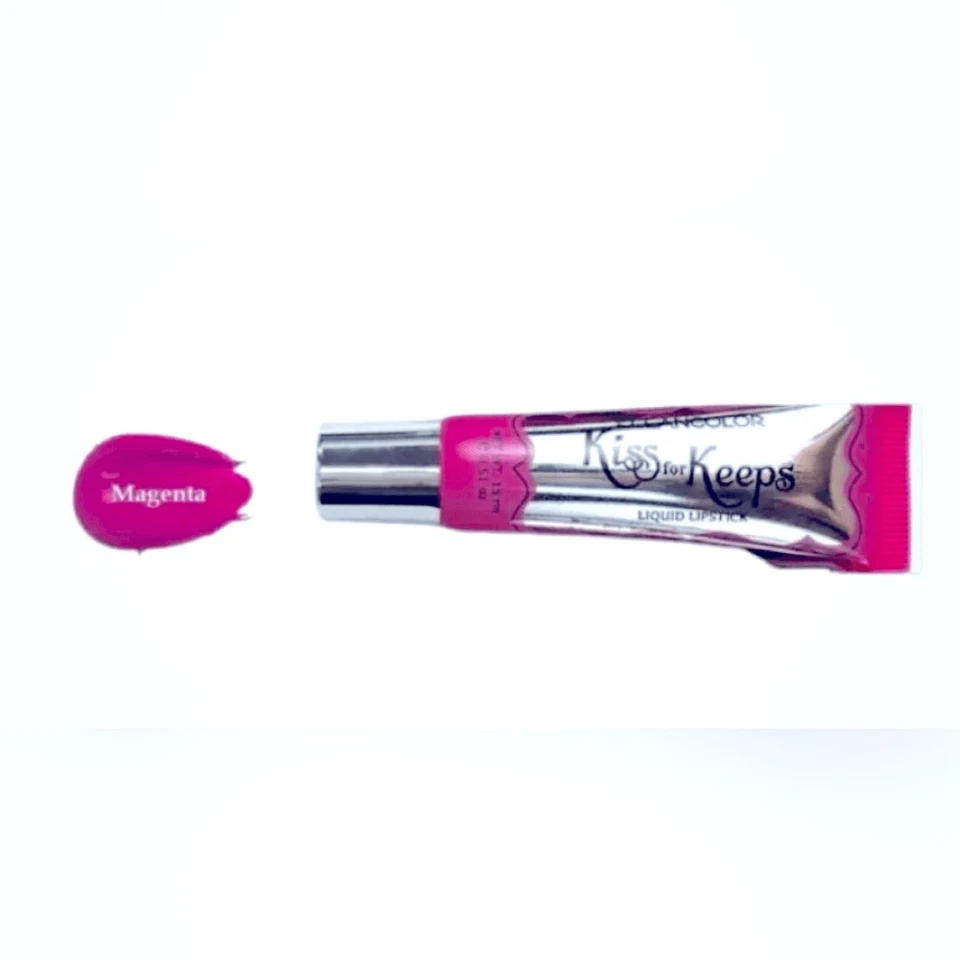 1 Kleancolor Kiss for Keeps Liquid Lipstick Select your shade 15 ML Magenta - Image 1 of 4