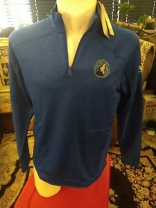 Under Armour Coldgear Minnesota Timberwolves Pullover Men's Size M Custom NWTags - Picture 1 of 10
