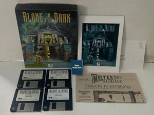Alone in the Dark (1992) I-Motion IBM DOS 3,5" Big Box PC Spiel ~ SEHR GUT - Bild 1 von 16