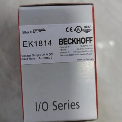 New Beckhoff EK1814 EK 1814 PLC module In Box - Image 1 of 3